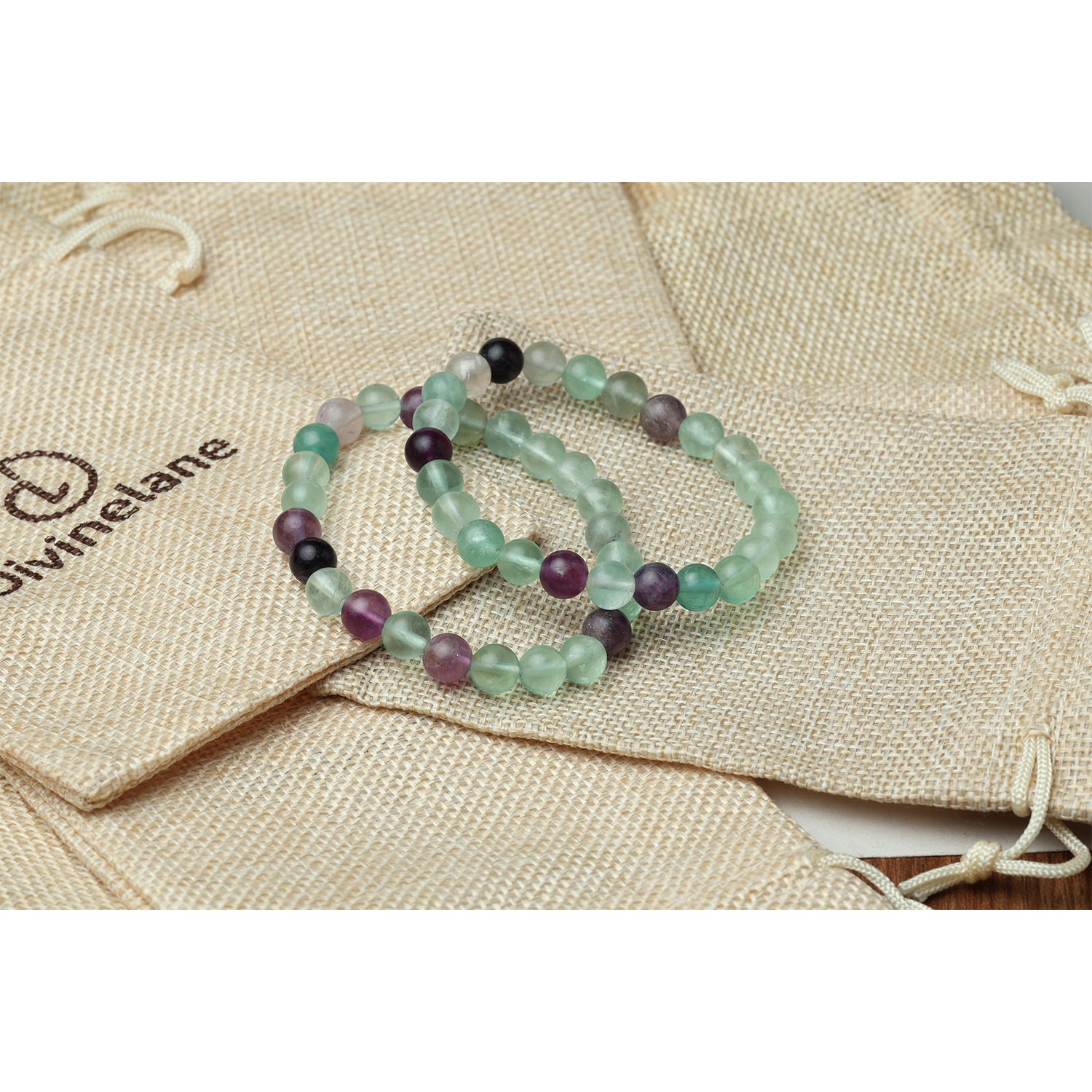 Green multi fluoride Bracelet