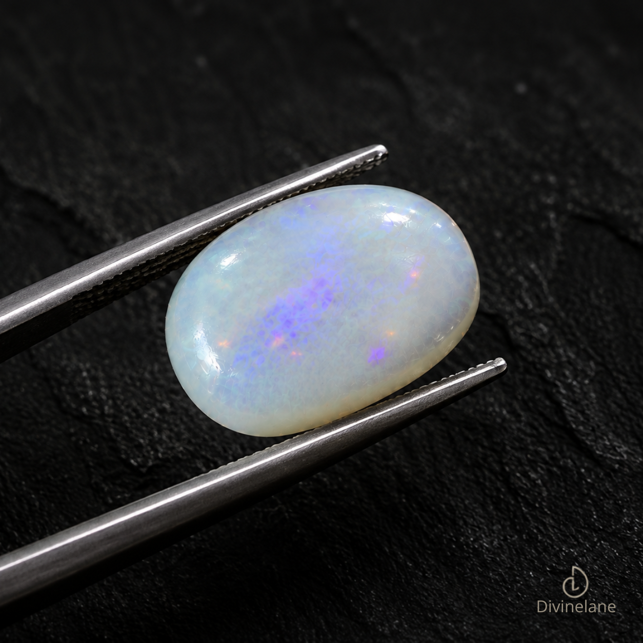Natural Blue Fire Opal (Transparent)