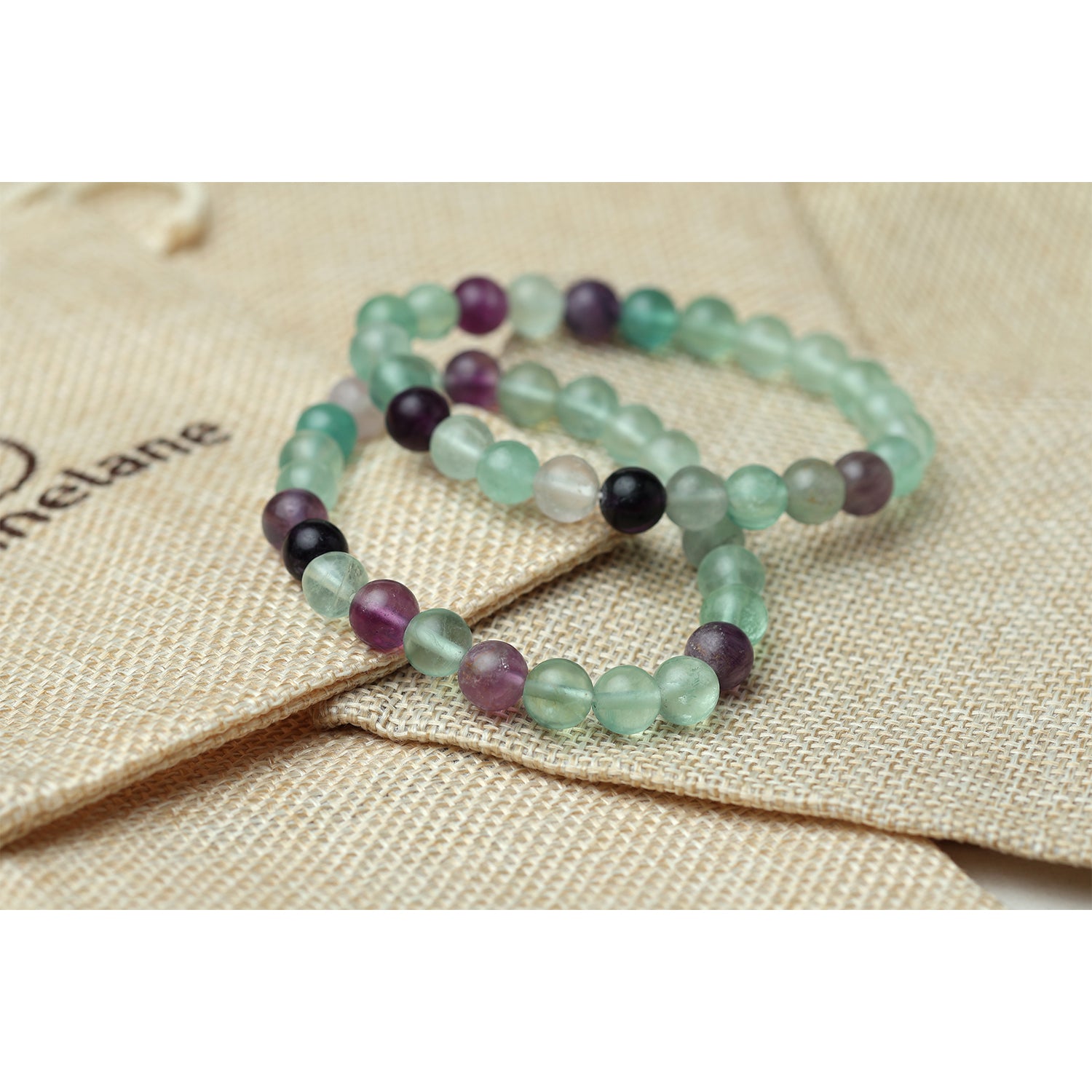 Green multi fluoride Bracelet