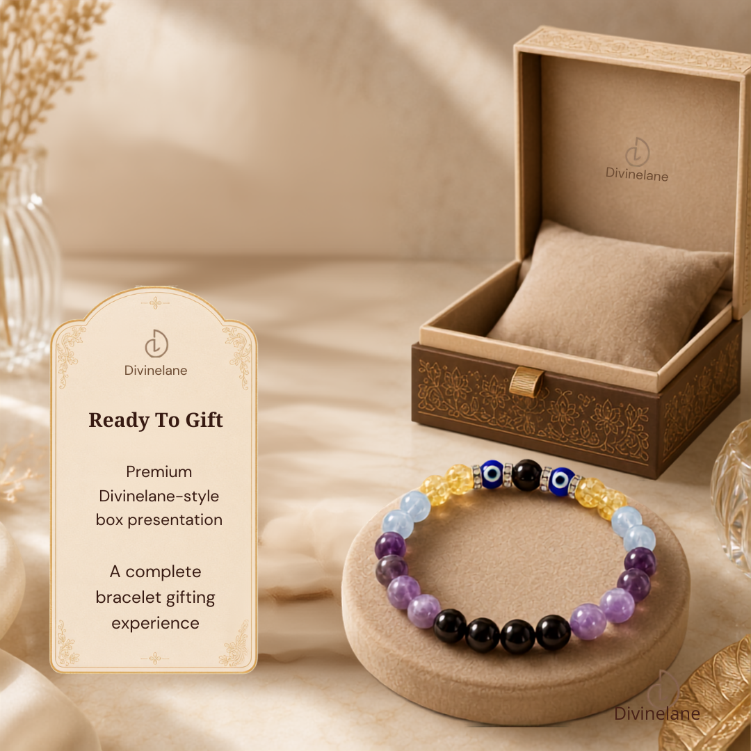 MEEN (Pisces) RASHI CRYSTAL BRACELET