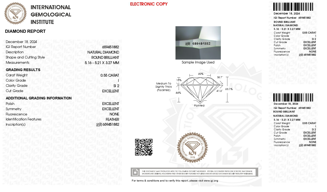 Diamond (0.55 Carat)
