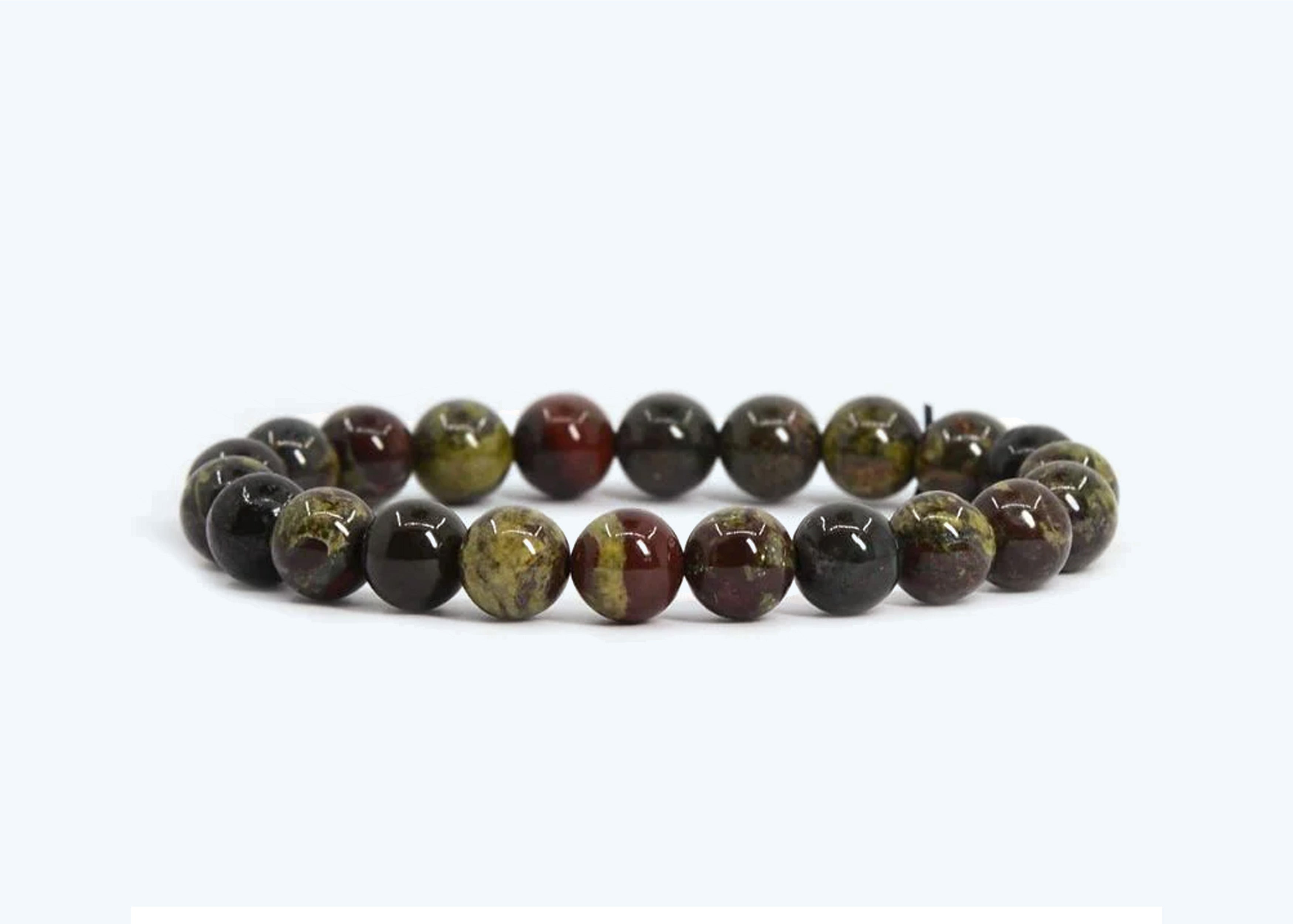 Dragon Bloodstone Crystal Bracelet