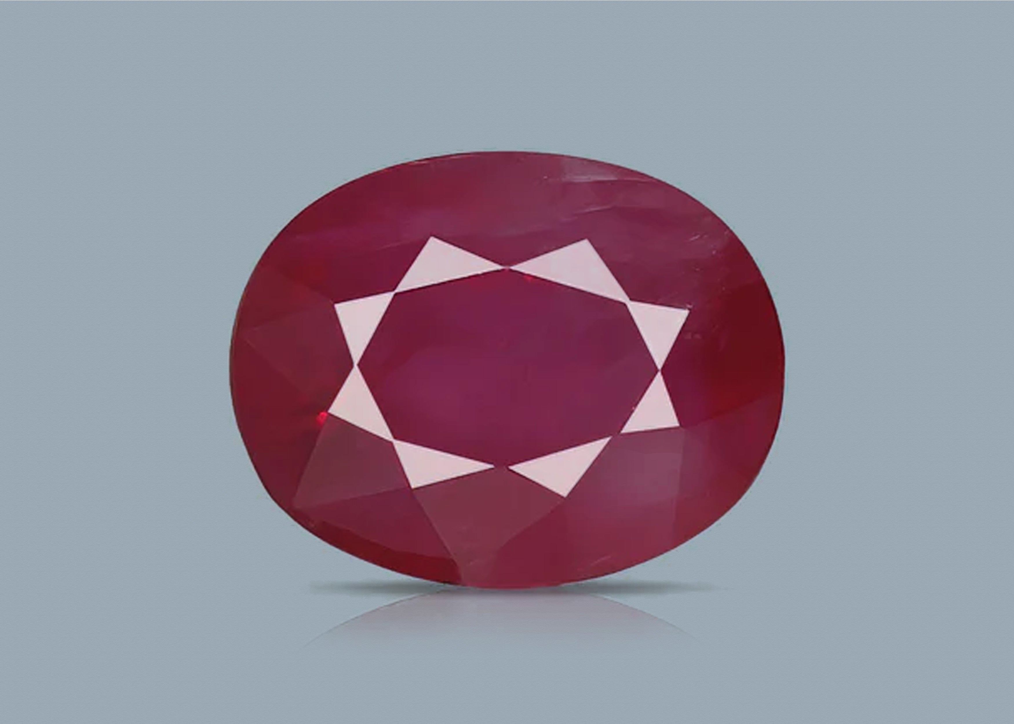 Burmese Ruby ( 4.95 Carat )