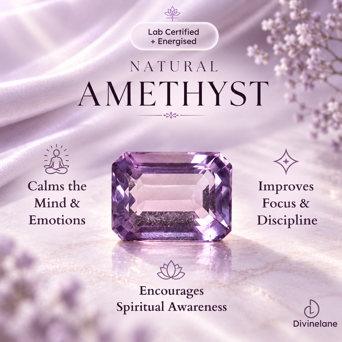 AMETHYST (CUSHION)