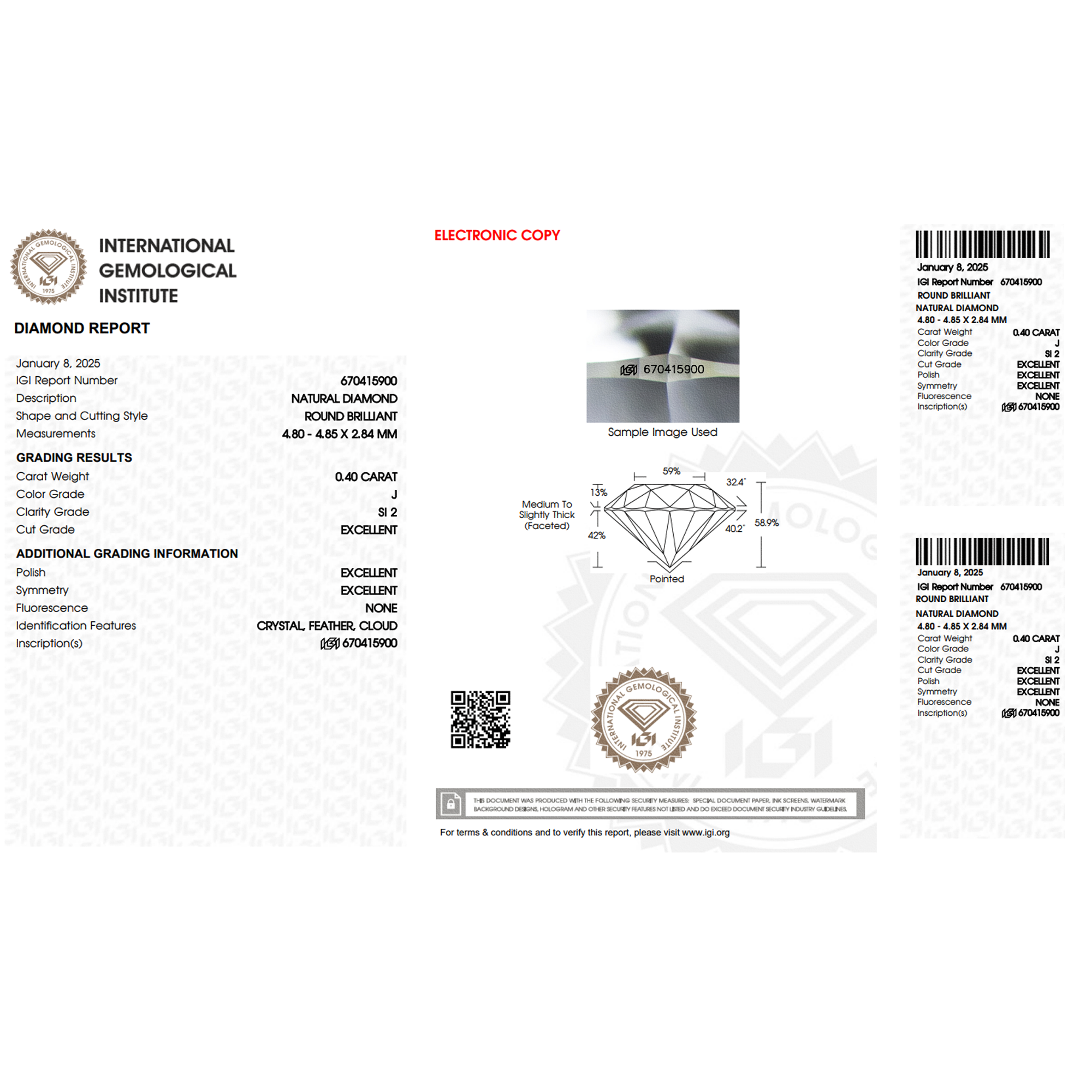 Diamond (0.50 Carat)