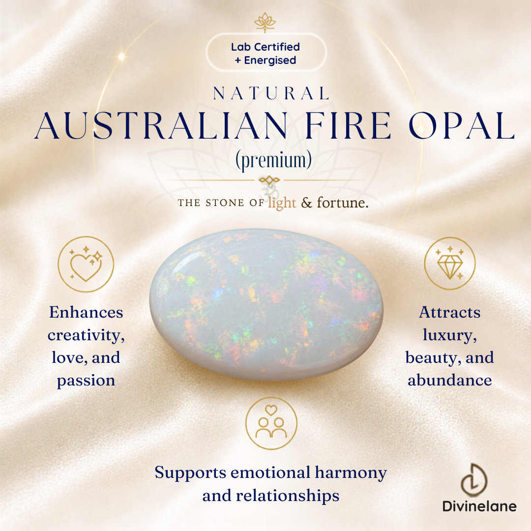 Natural Australian Fire Opal (Premium)