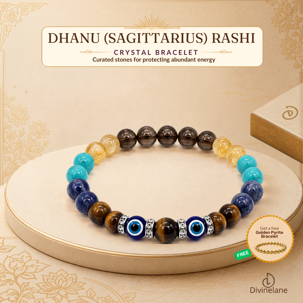 DHANU (SAGITTARIUS) RASHI BRACELET