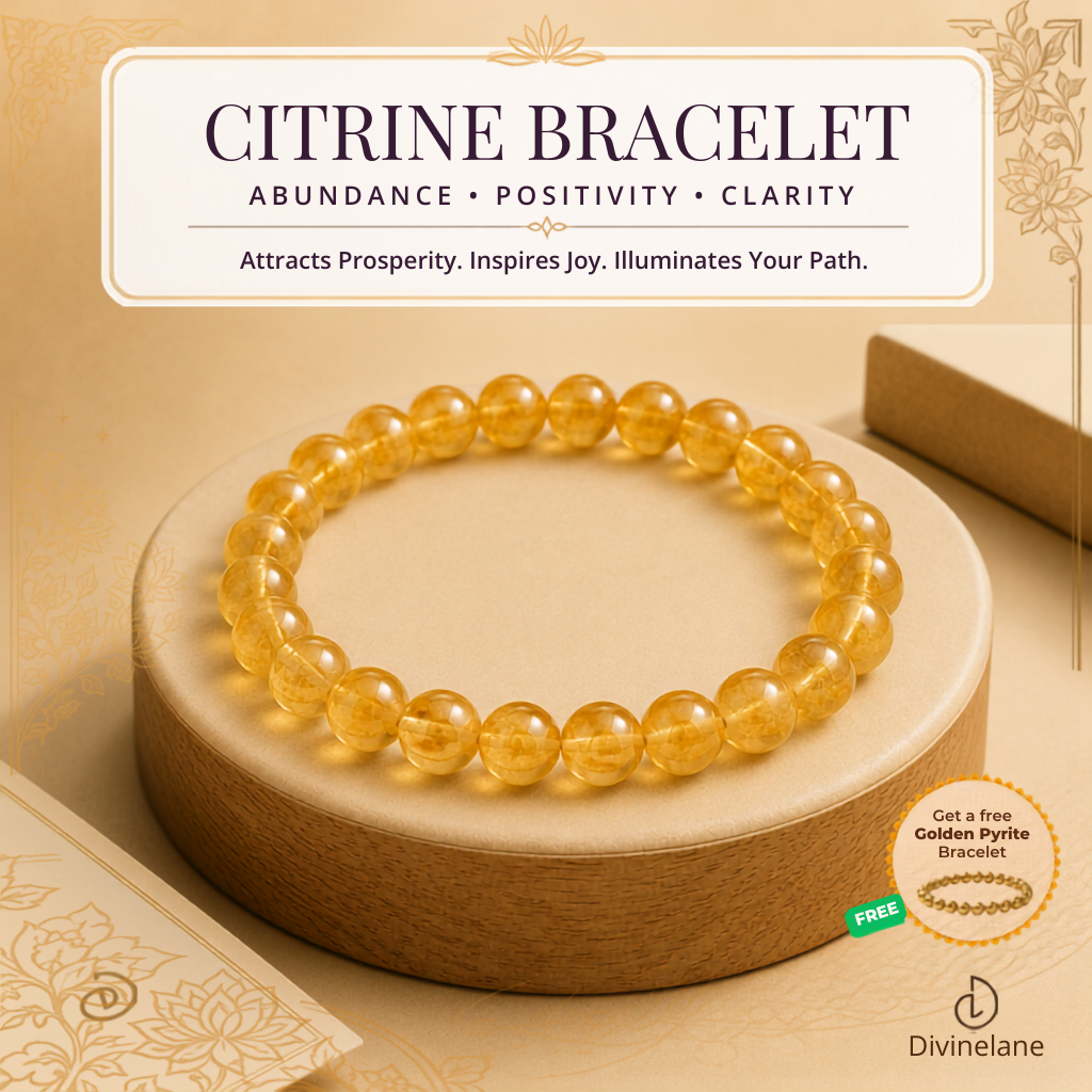 CITRINE BRACELET (Brihaspati Bracelet)