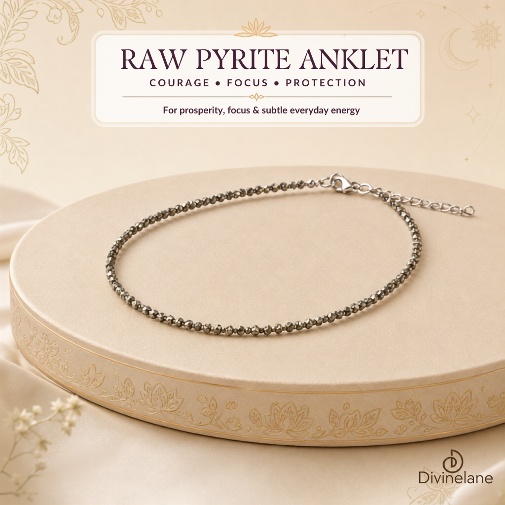 PYRITE ANKLET