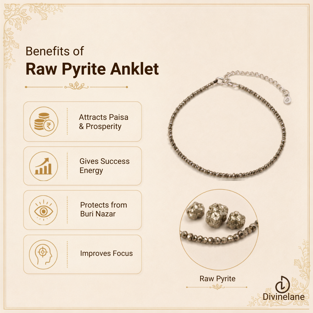 PYRITE ANKLET