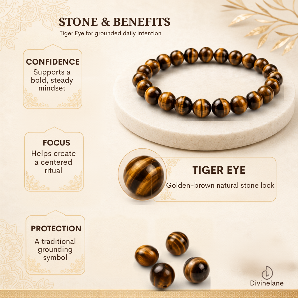 TIGER EYE BRACELET (Celebrity Bracelet)