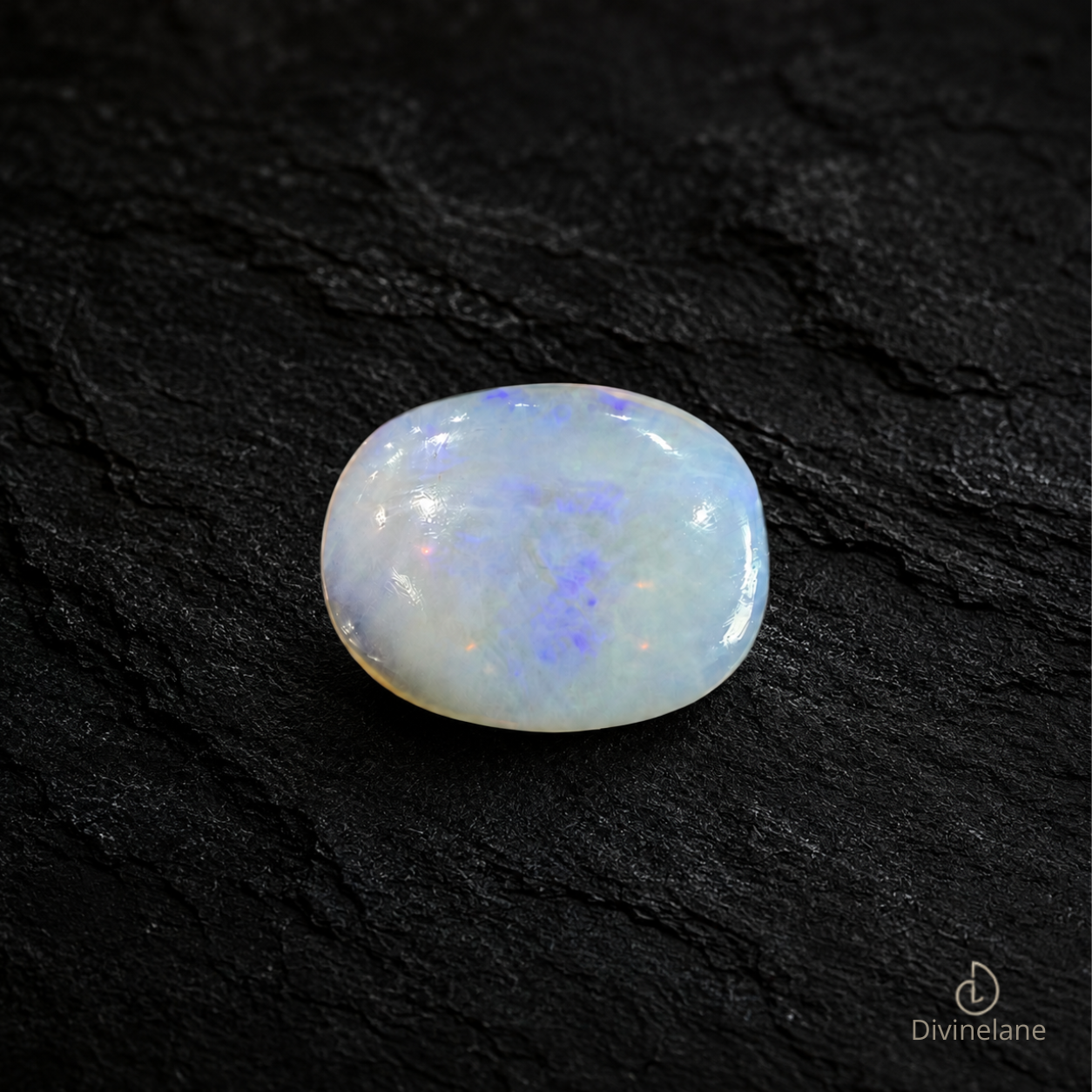 Natural Blue Fire Opal (Transparent)