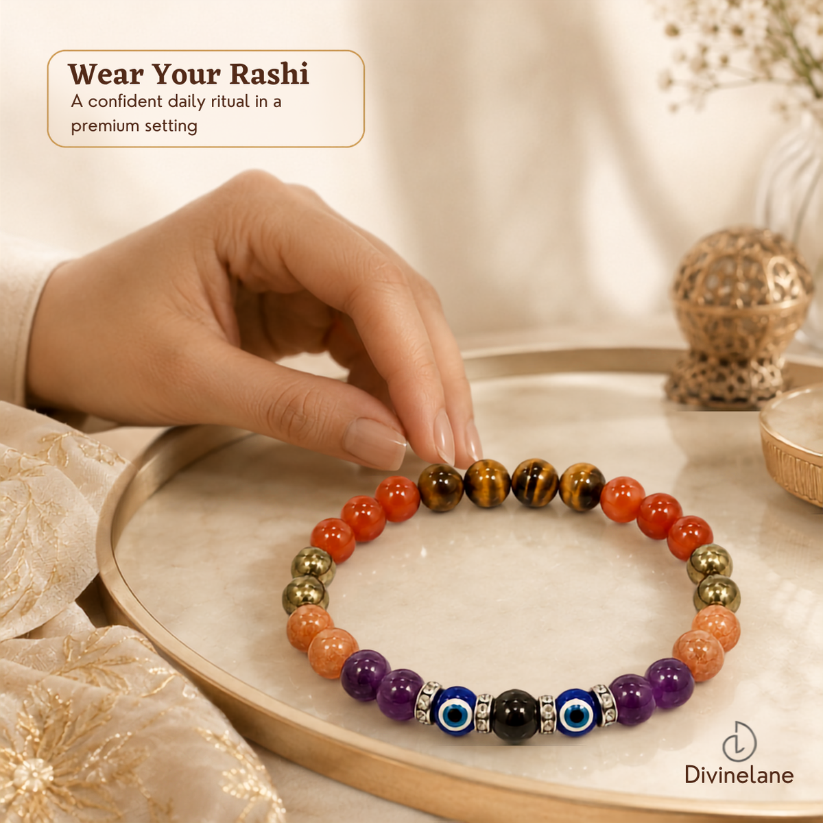 SIMHA (LEO) RASHI BRACELET