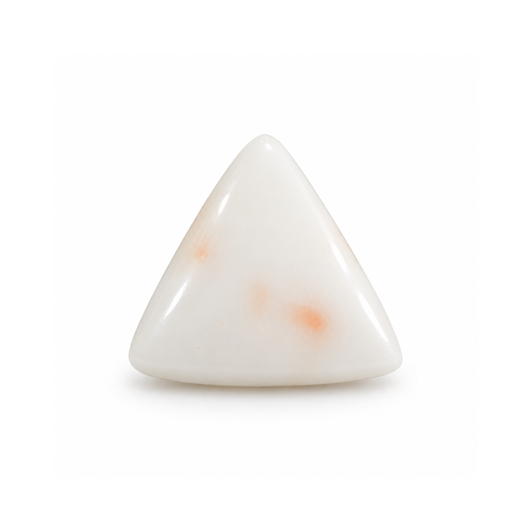 NATURAL ITALIAN WHITE CORAL (TRIANGLE)