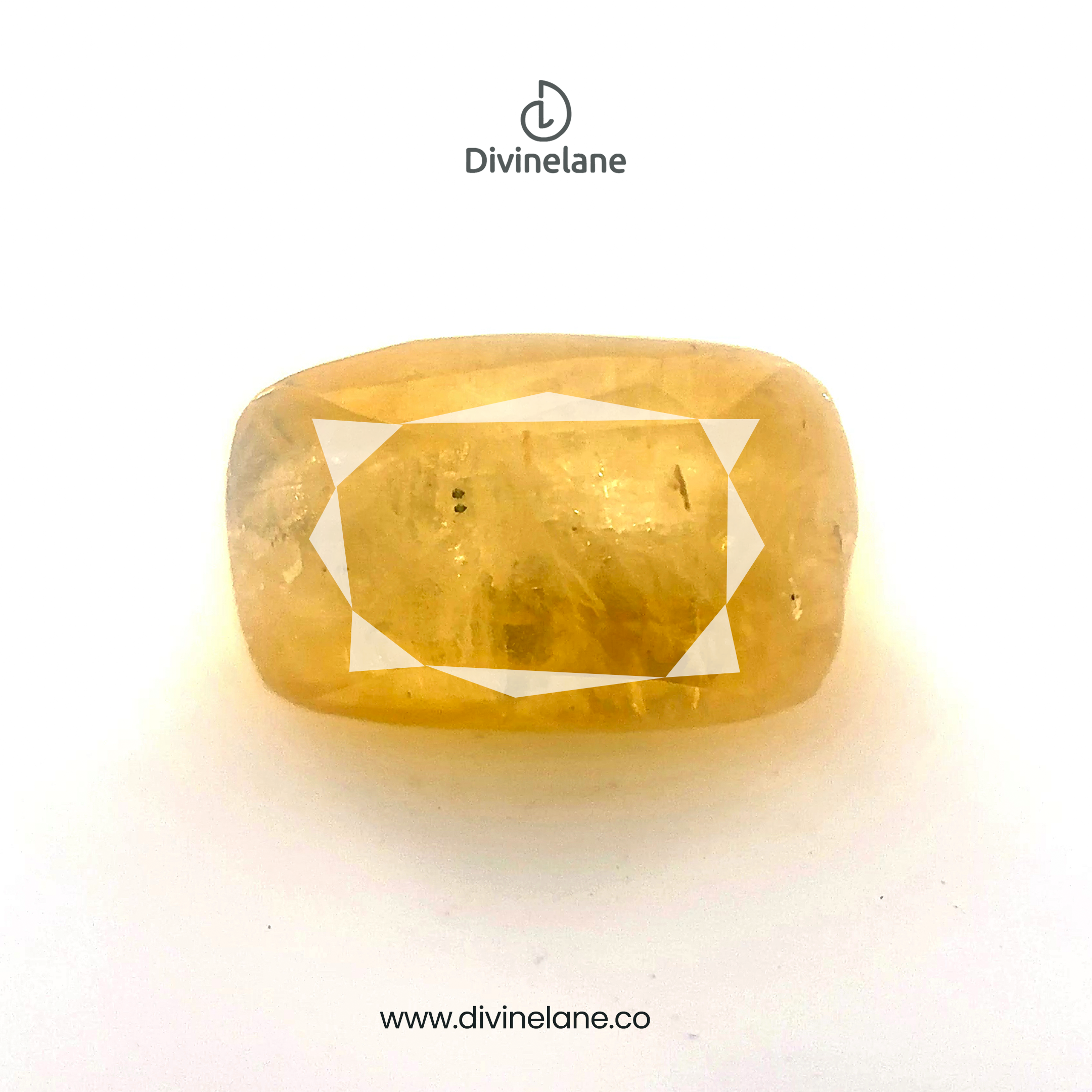 Yellow Sapphire - 4.80 Carat (Ceylon)