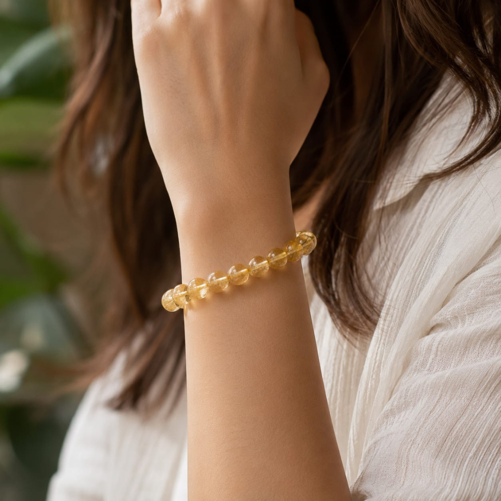 CITRINE BRACELET (Brihaspati Bracelet)
