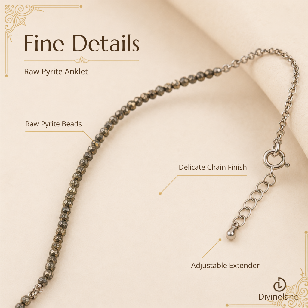 PYRITE ANKLET