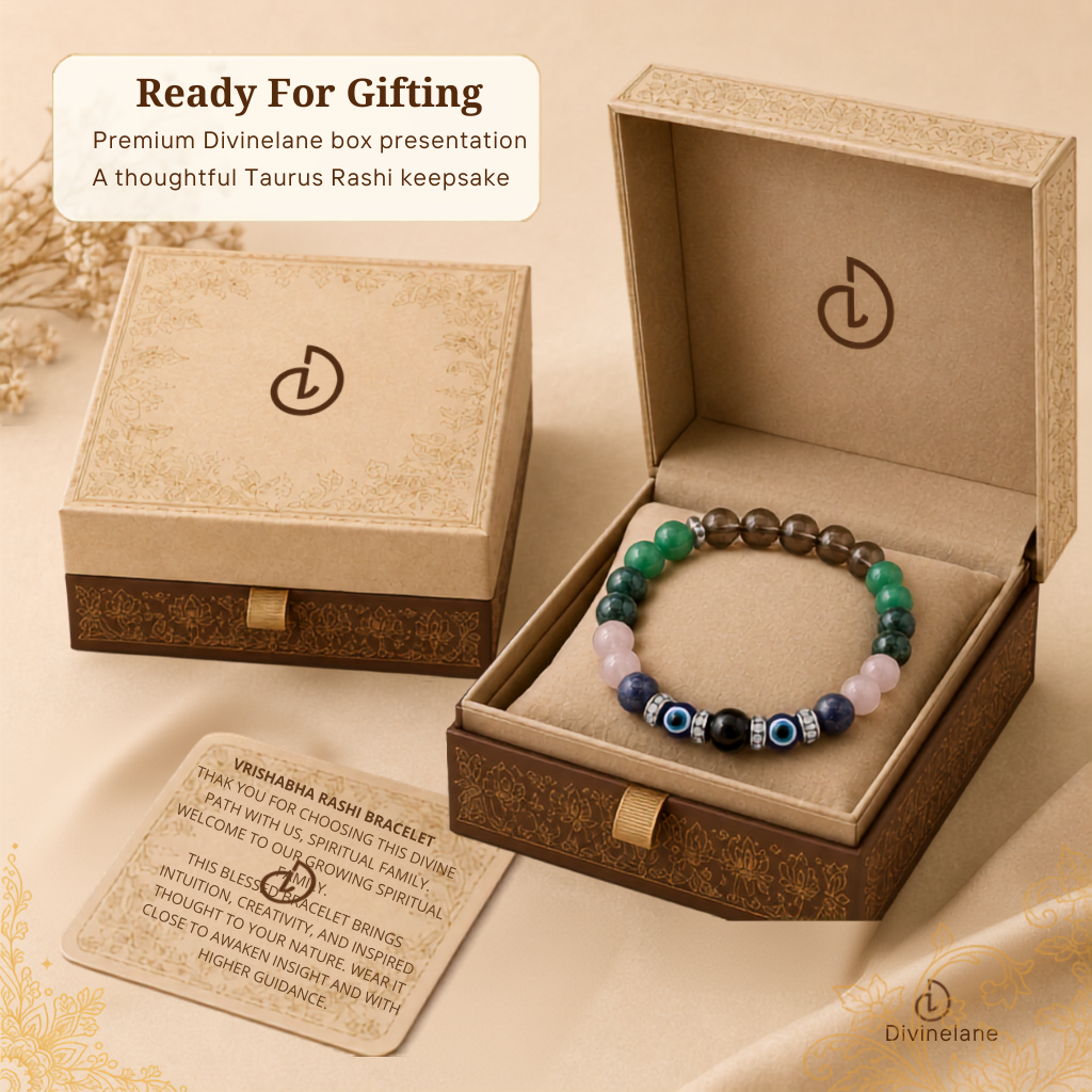 VRISHABHA (TAURUS) RAASHI CRYSTAL BRACELET
