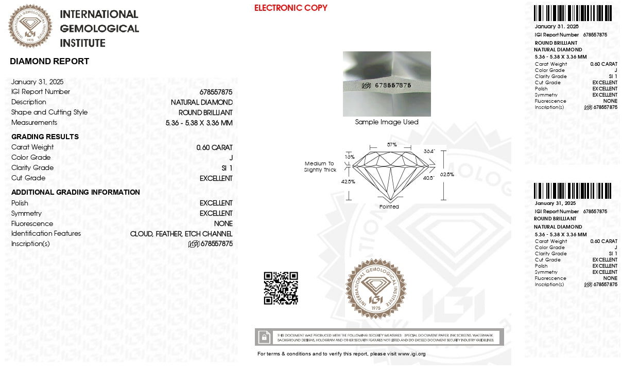 Diamond (0.50 Carat)