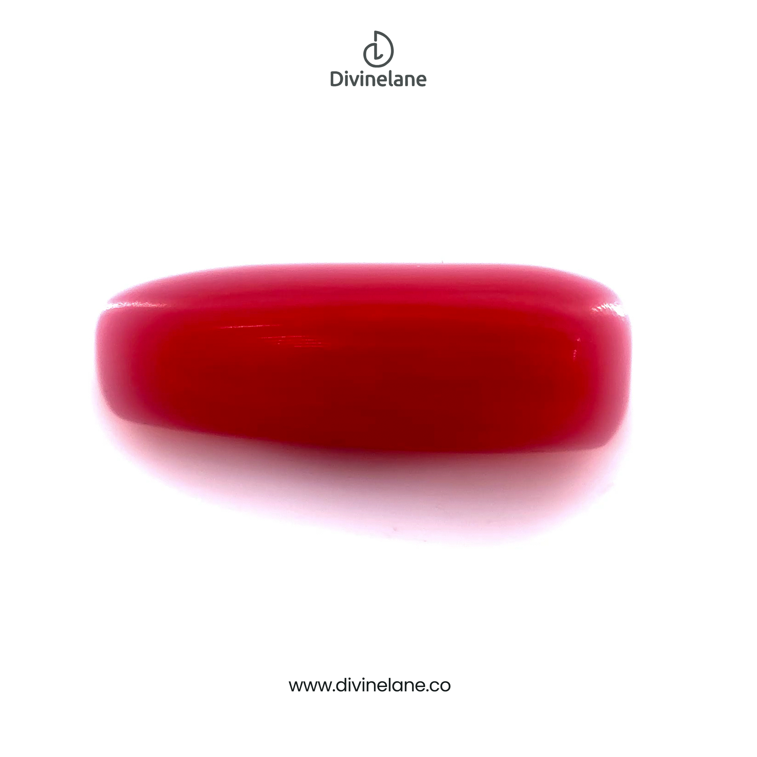 Red Coral (Moonga) - 7.90 Carat