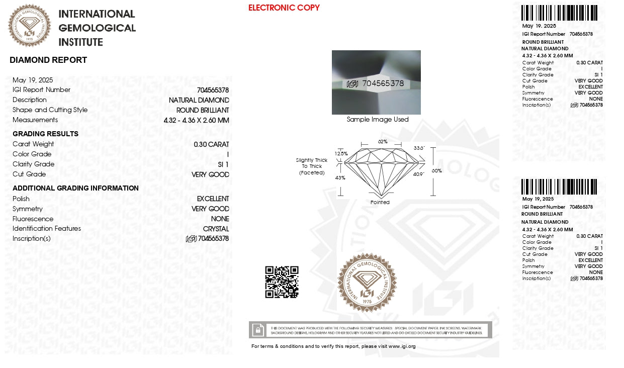 Diamond (0.30 Carat)