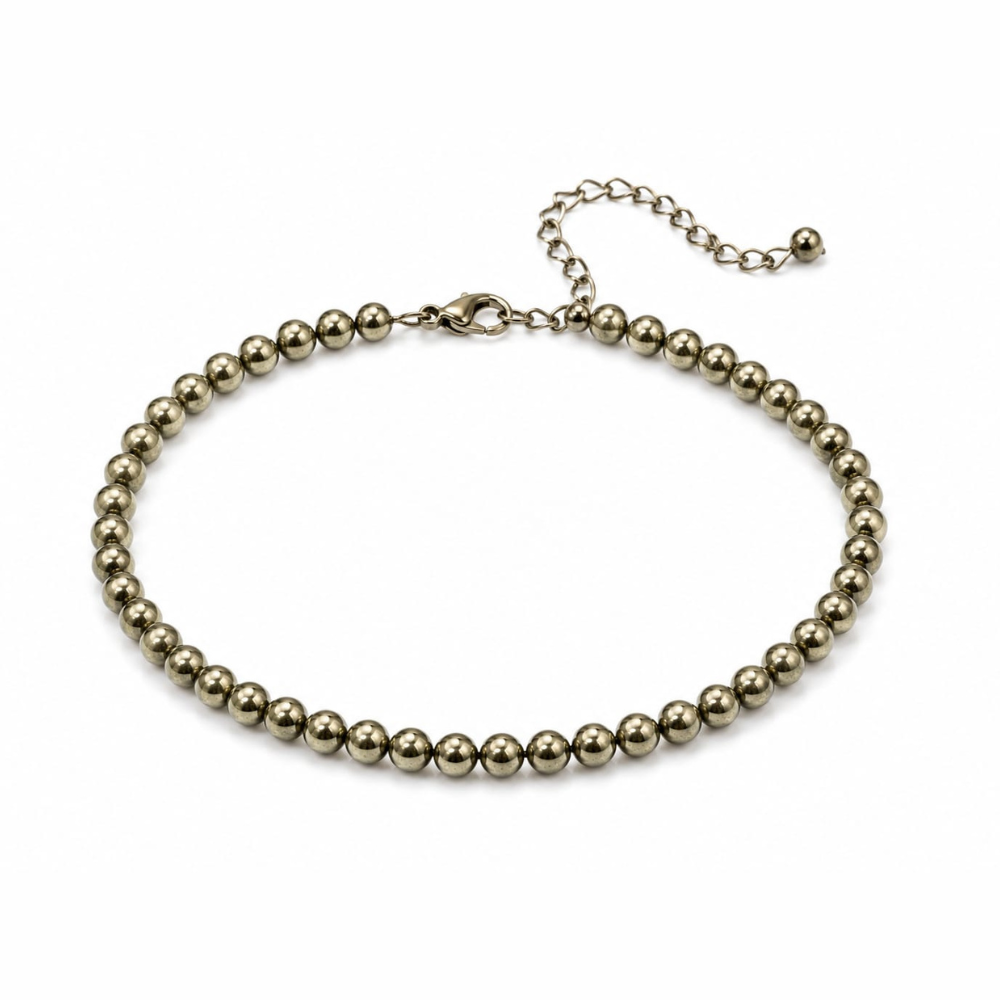 PYRITE ANKLET