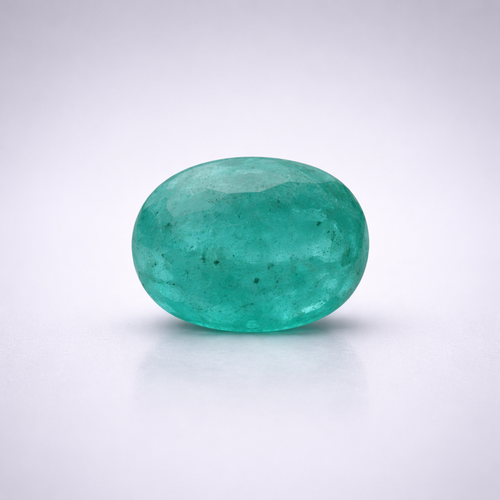 Emerald ( Panna ) - 5.88 Carat
