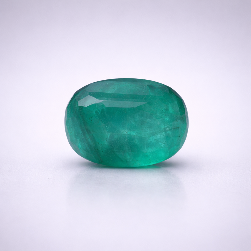 Emerald ( Panna ) - 6.16 Carat