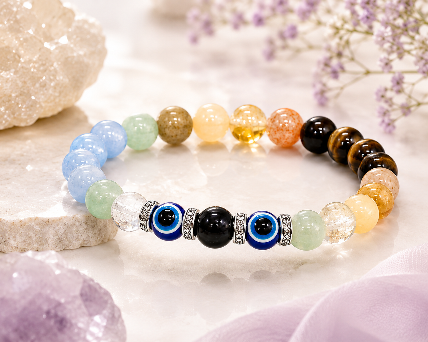 MITHUN (GEMINI) RASHI CRYSTAL BRACELET