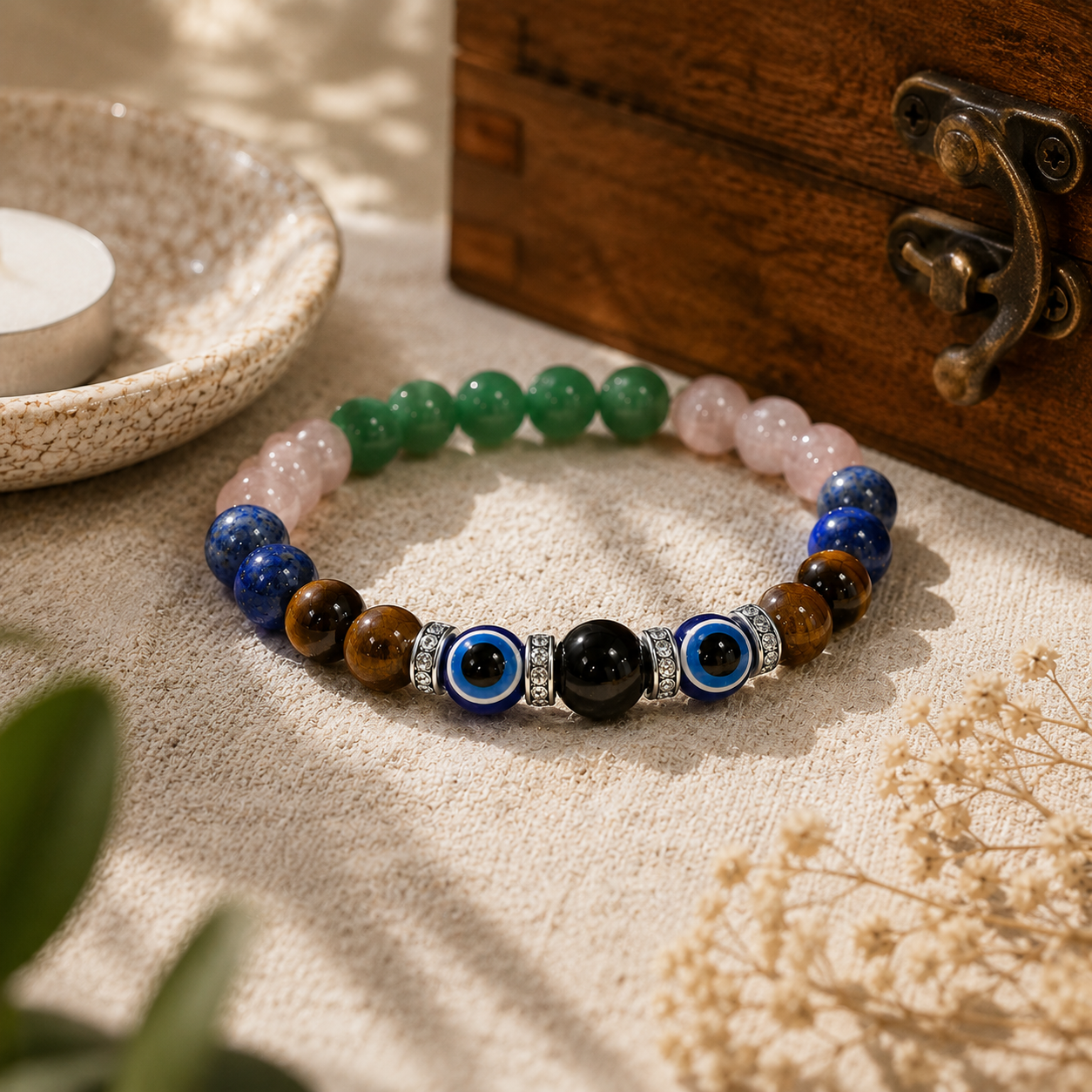 TULA (Libra) RASHI CRYSTAL BRACELET